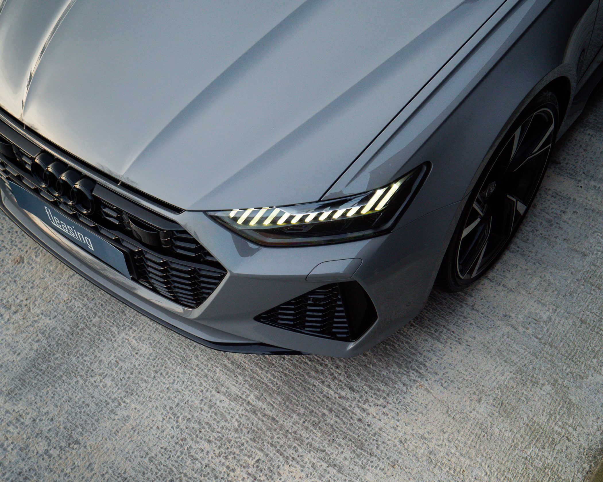 Audi RS6 front og lygter