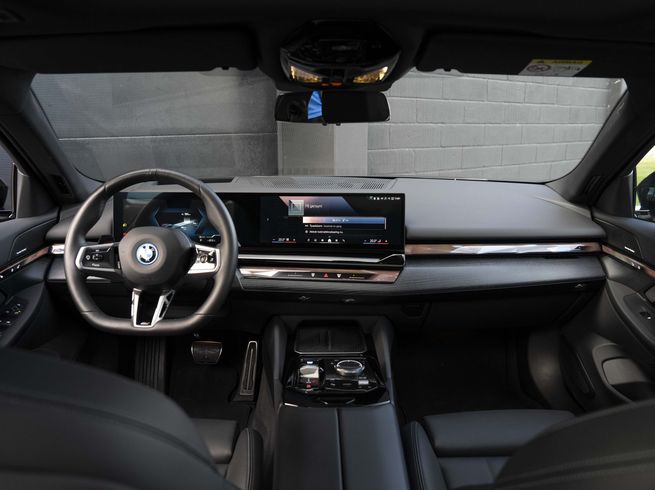 BMW i5 interioer BMW i5 interiør